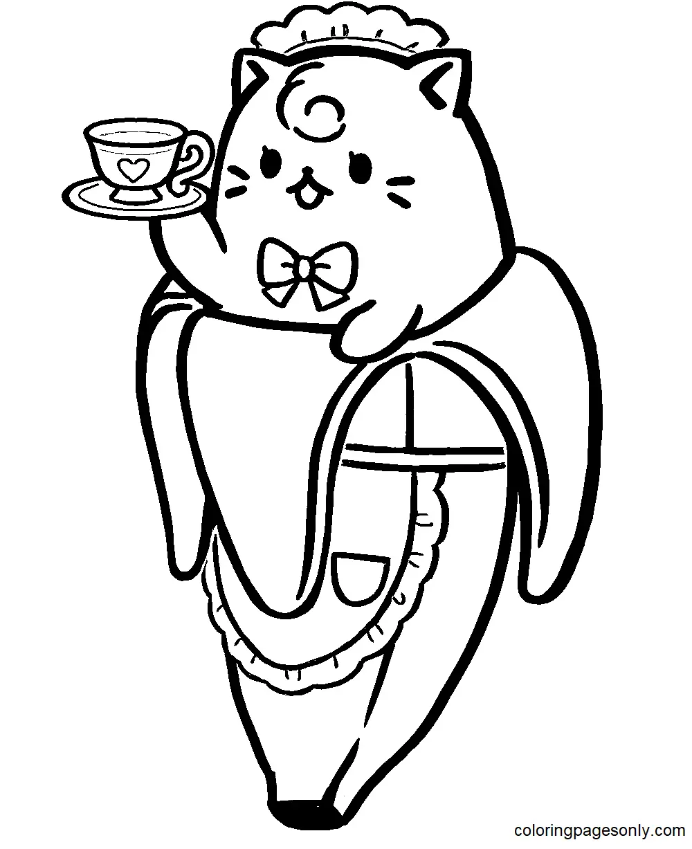 Bananya Coloring Pages 34