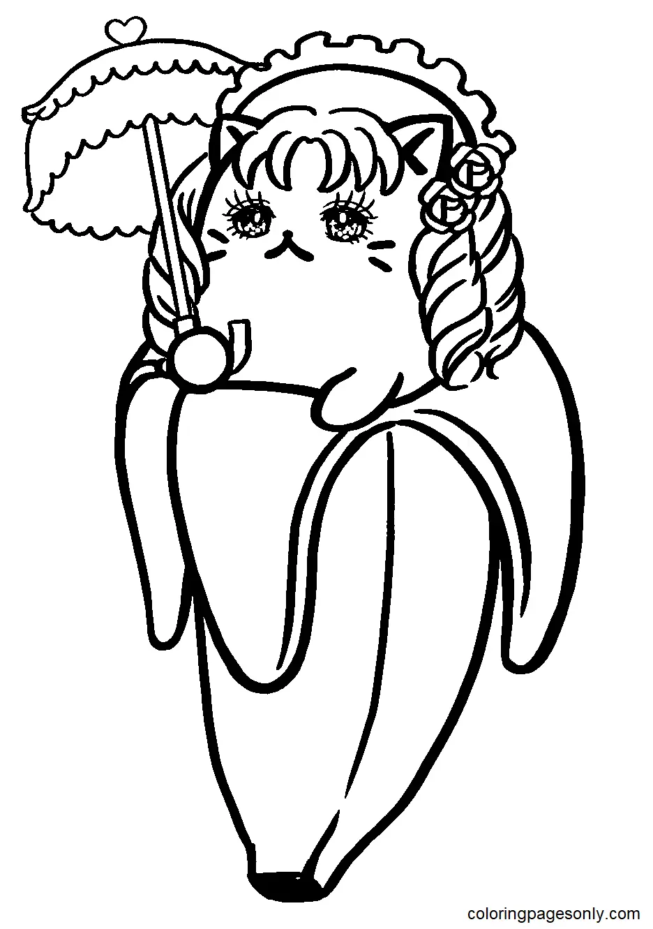 Bananya Coloring Pages 36