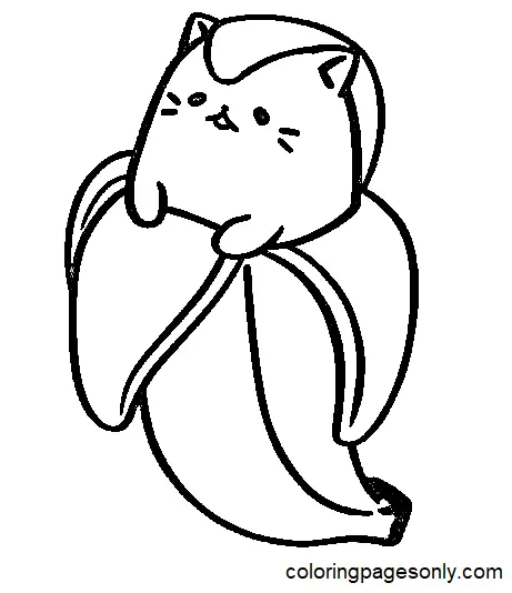 Bananya Coloring Pages 39