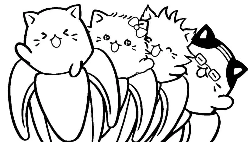 Bananya Coloring Pages 40