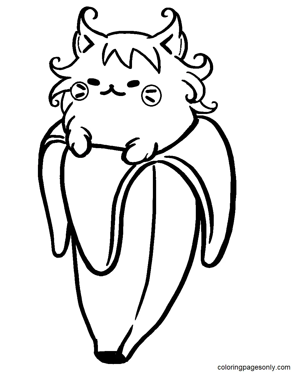 Bananya Coloring Pages 41