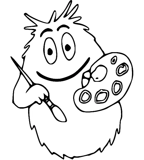 Desenhos de Barbapapa Para Colorir 52