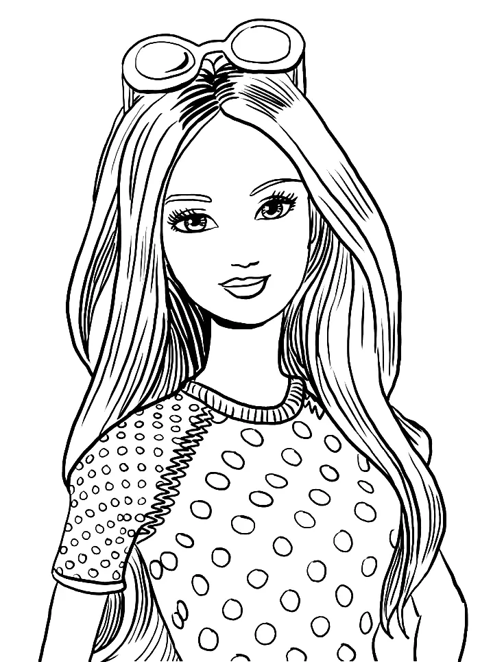 Barbie Para Colorear 22