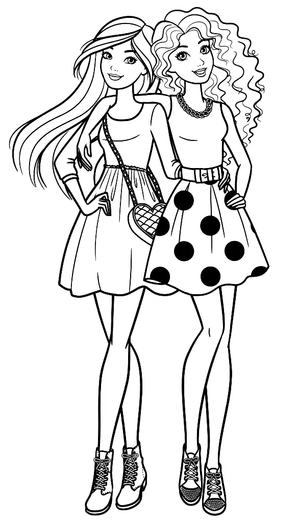 Barbie Para Colorear 35