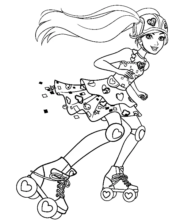 Barbie Para Colorear 43