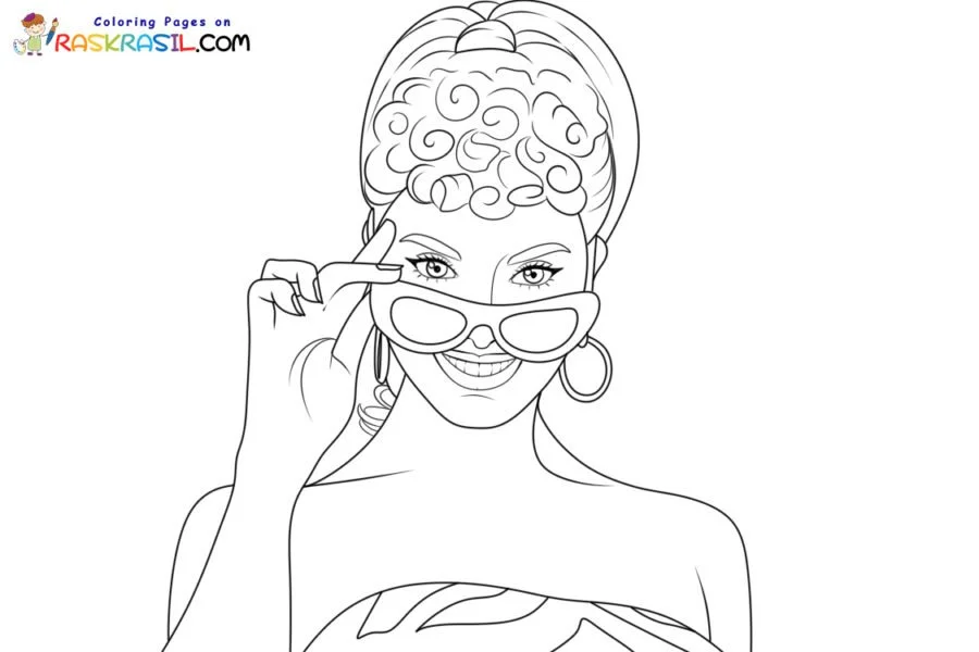 Barbie Movie Coloring Pages