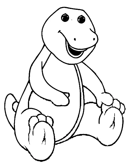 Barney and Friends Coloring Pages 23