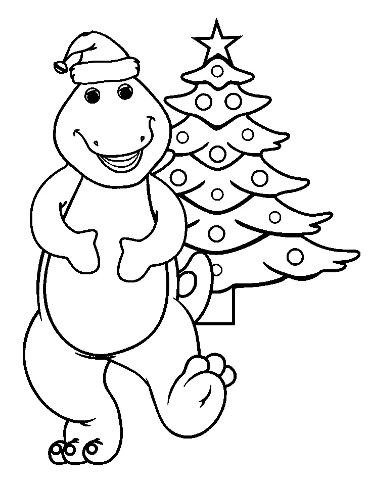 Barney and Friends Coloring Pages 27