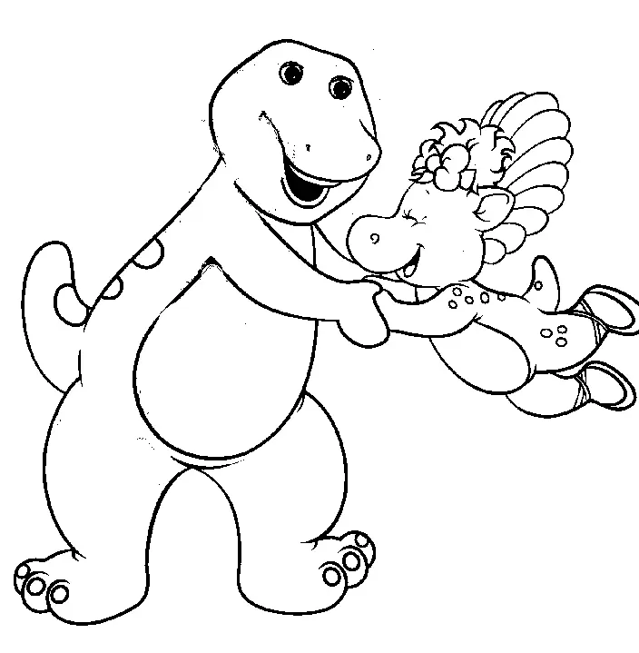 Barney and Friends Coloring Pages 52