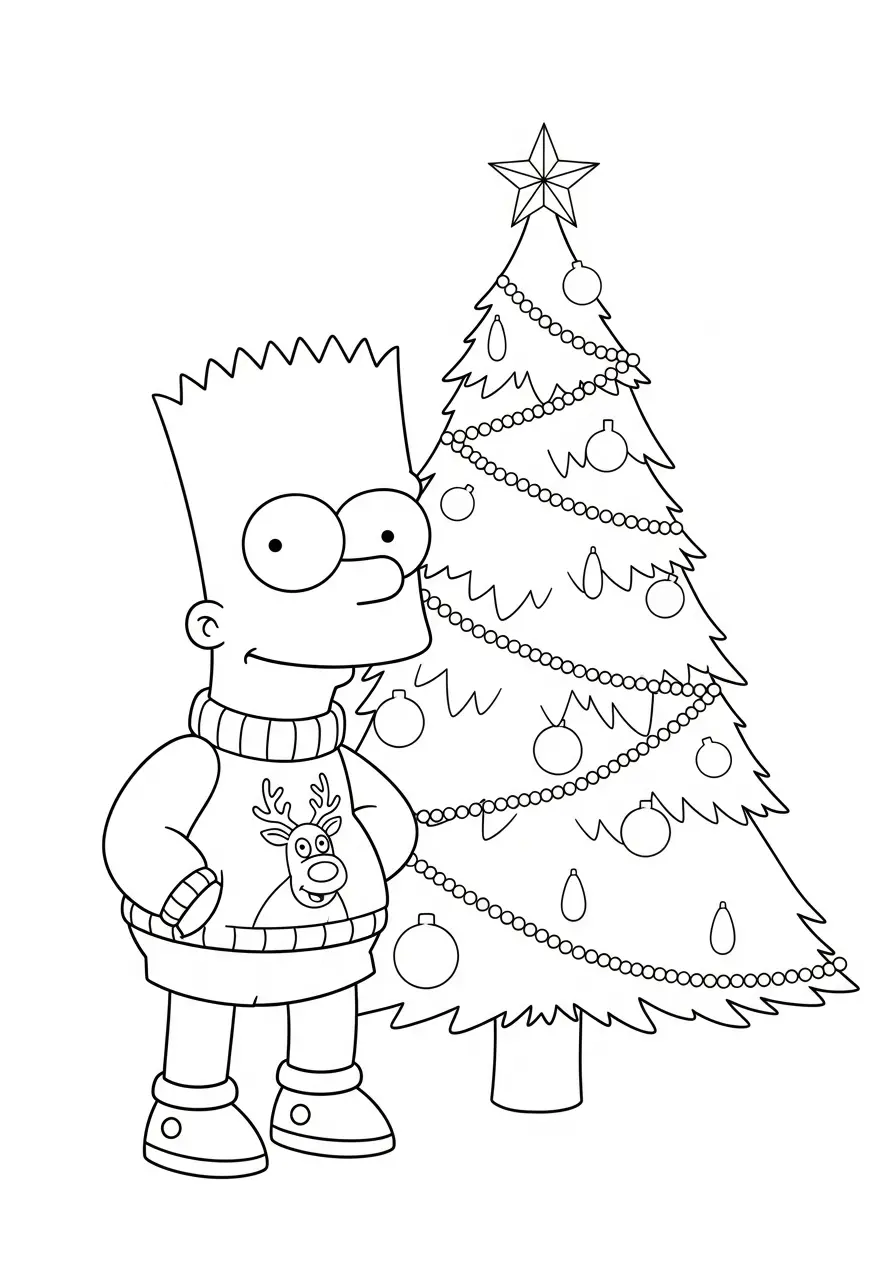 Bart Simpson Ausmalbilder 10