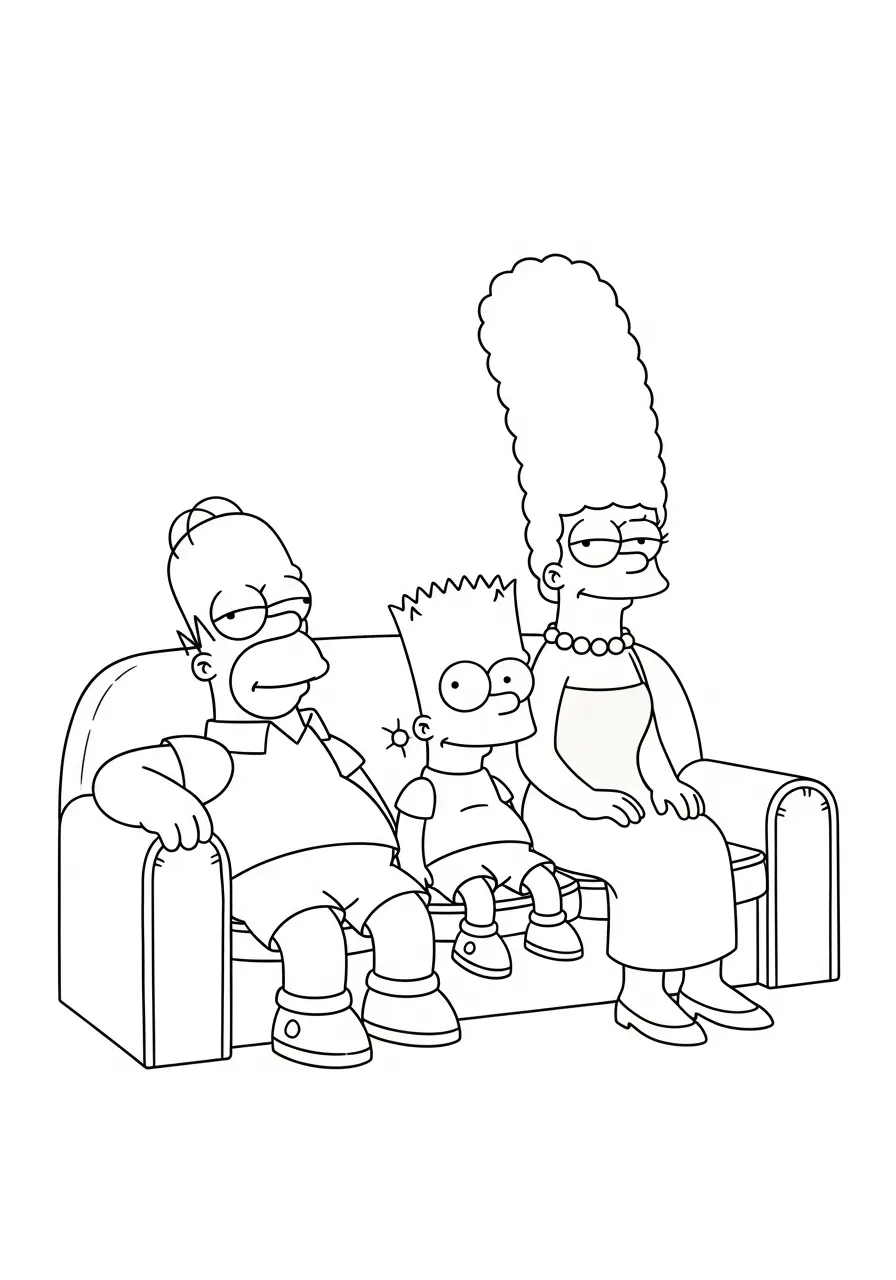 Bart Simpson Ausmalbilder 11