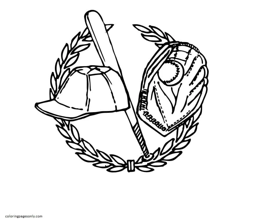 Baseball Coloring Pages 12