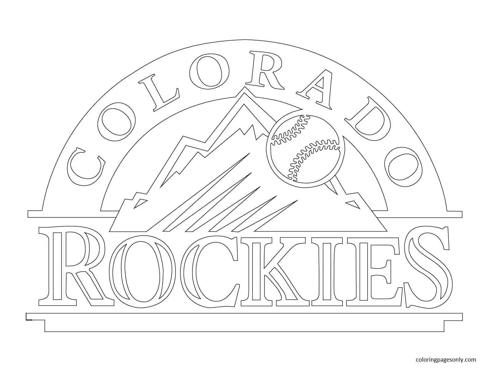 Baseball Coloring Pages 14