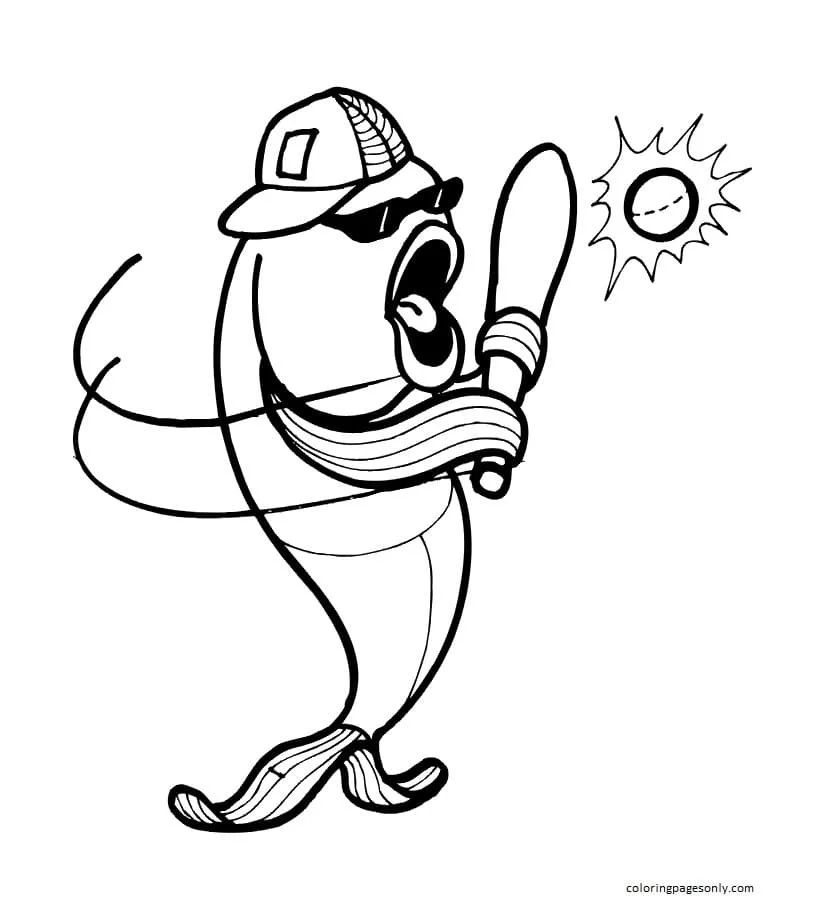Baseball Coloring Pages 32