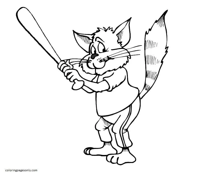Baseball Coloring Pages 35