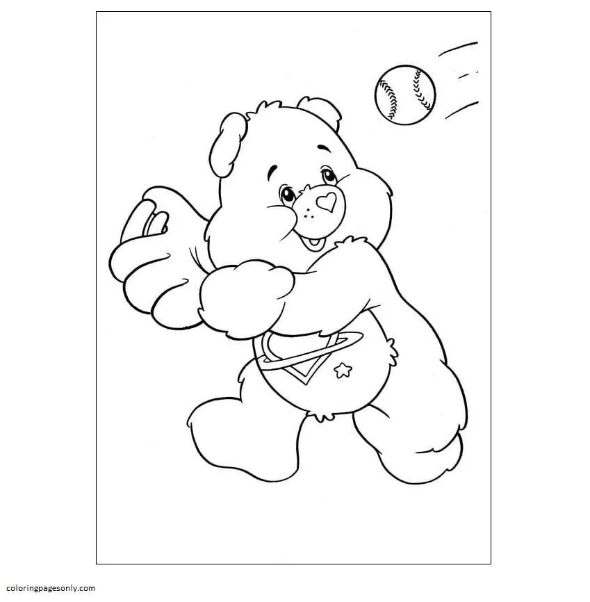 Baseball Coloring Pages 36