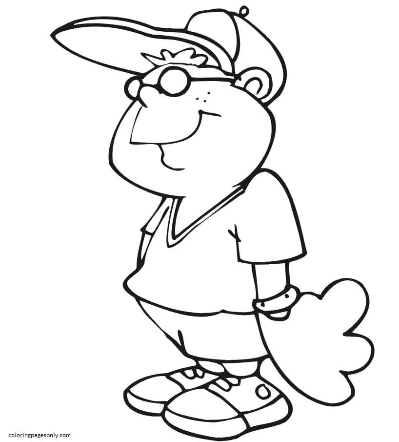 Baseball Coloring Pages 37
