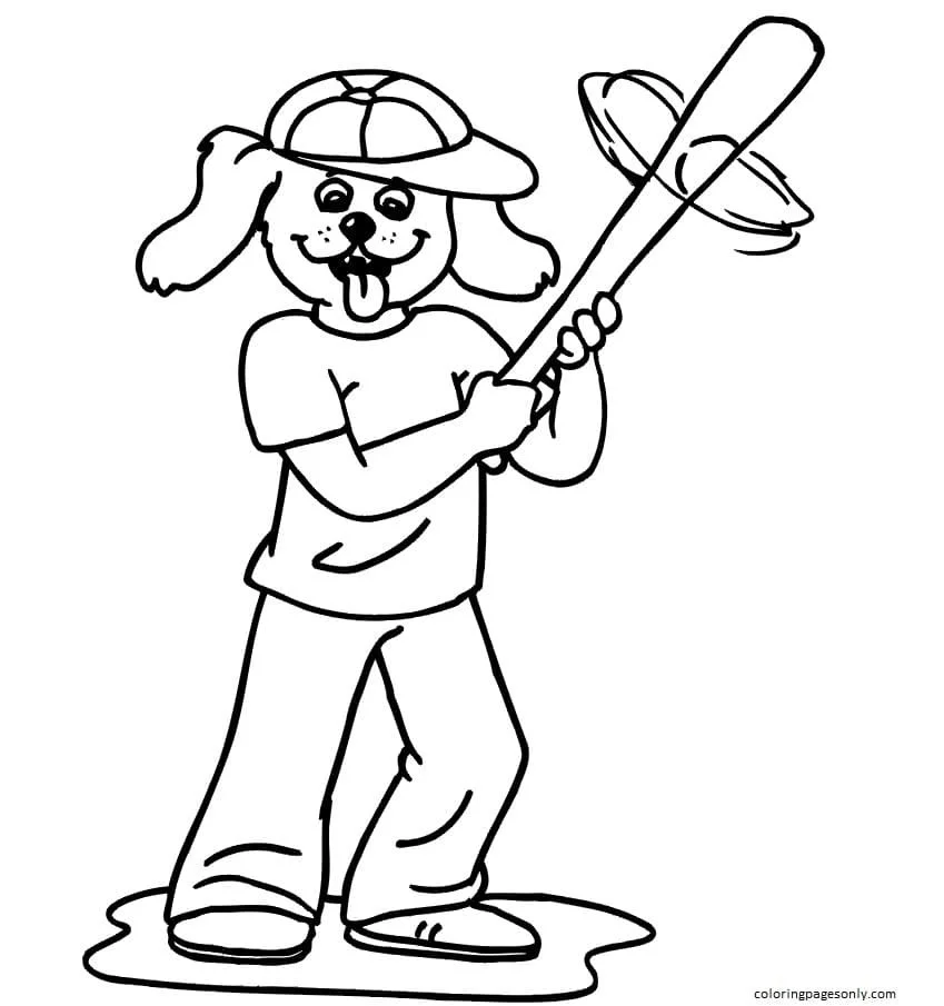 Baseball Coloring Pages 51