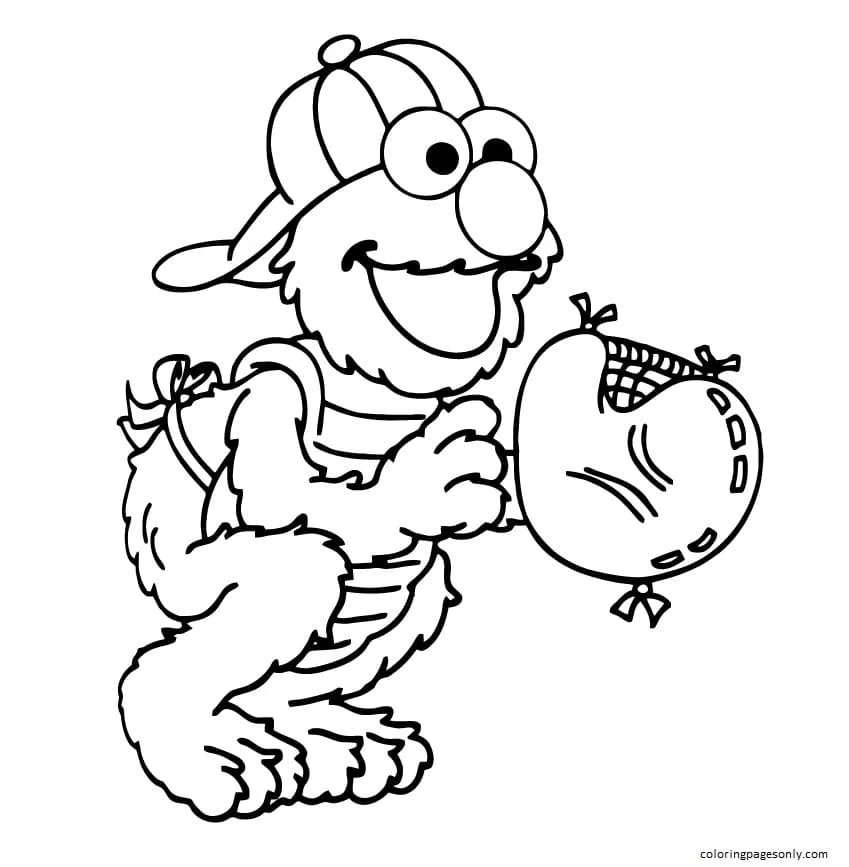 Baseball Coloring Pages 7