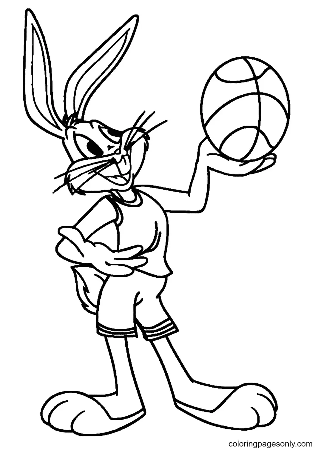 Basketball Coloring Pages 17