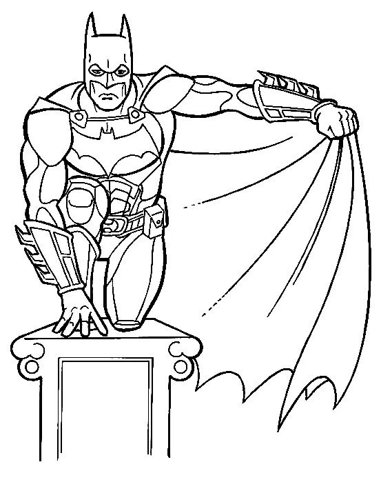 Desenhos de Batman Para Colorir 11