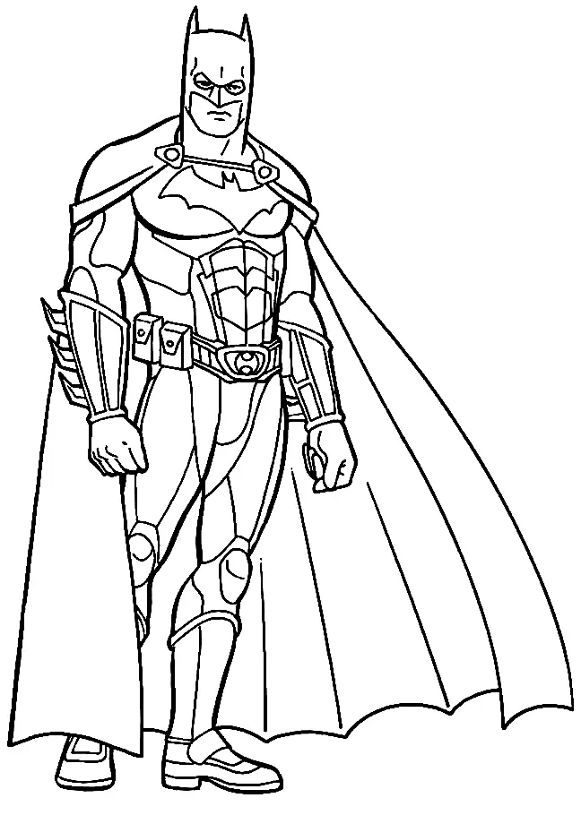 Desenhos de Batman Para Colorir 19