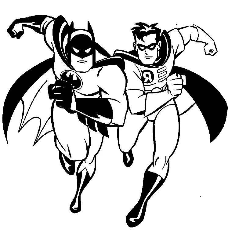 Desenhos de Batman Para Colorir 21