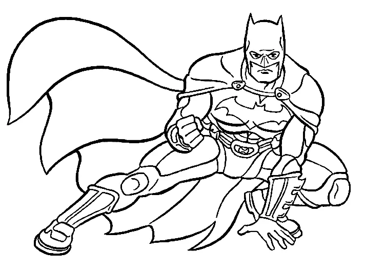 Desenhos de Batman Para Colorir 26