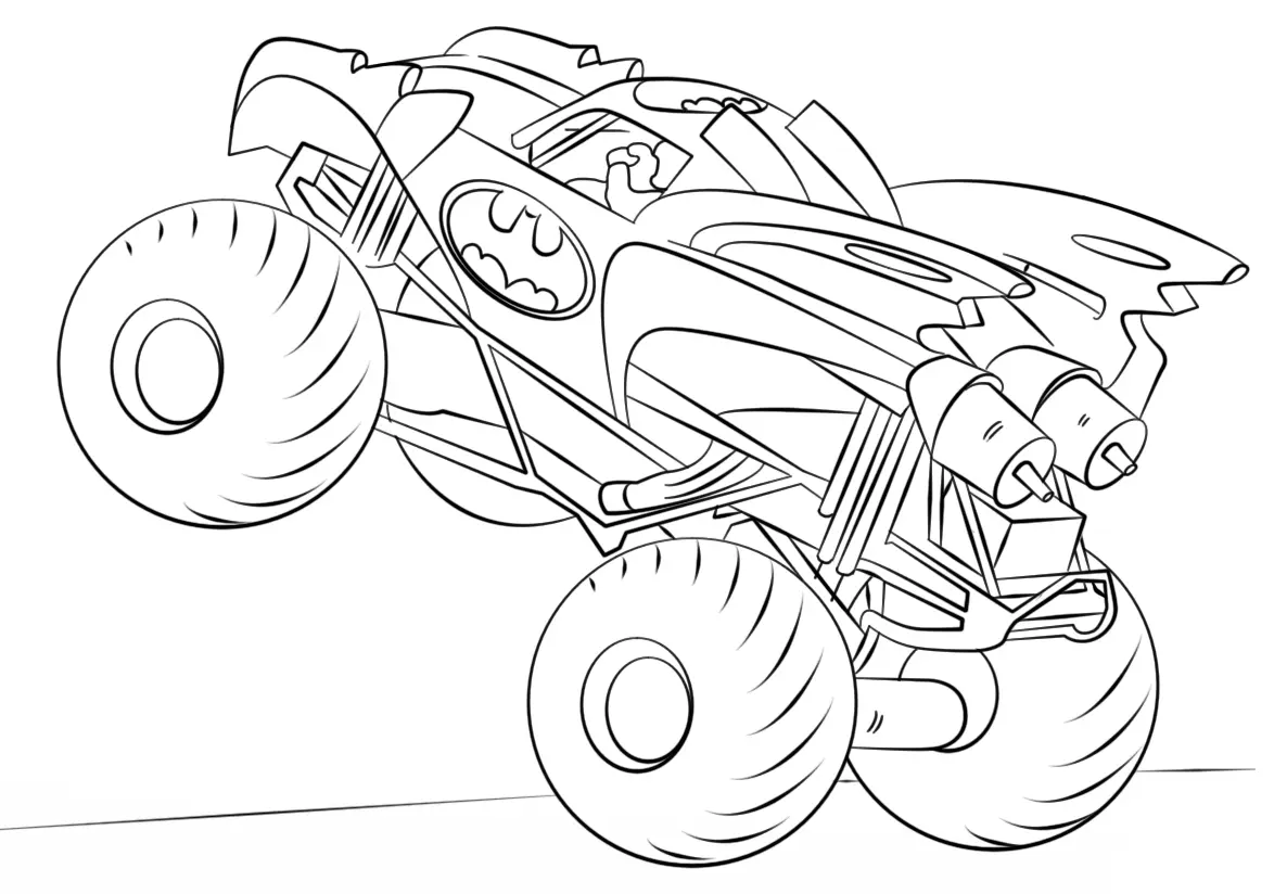 Desenhos de Batman Para Colorir 36