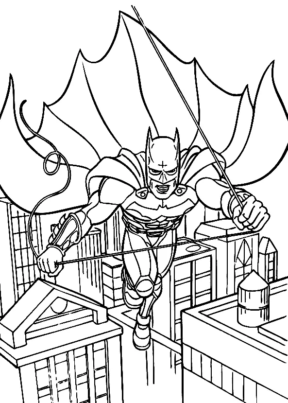 Desenhos de Batman Para Colorir 59
