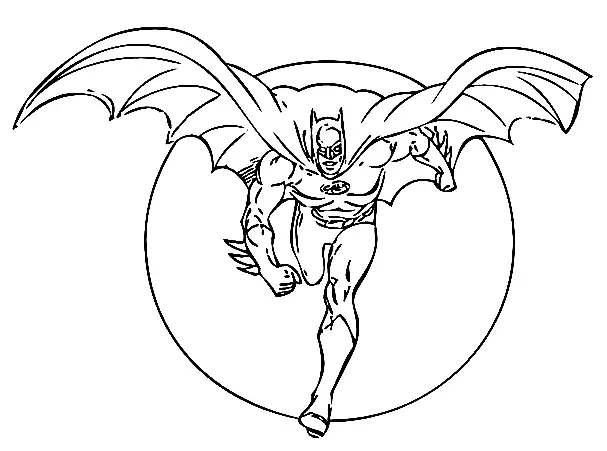 Desenhos de Batman Para Colorir 61