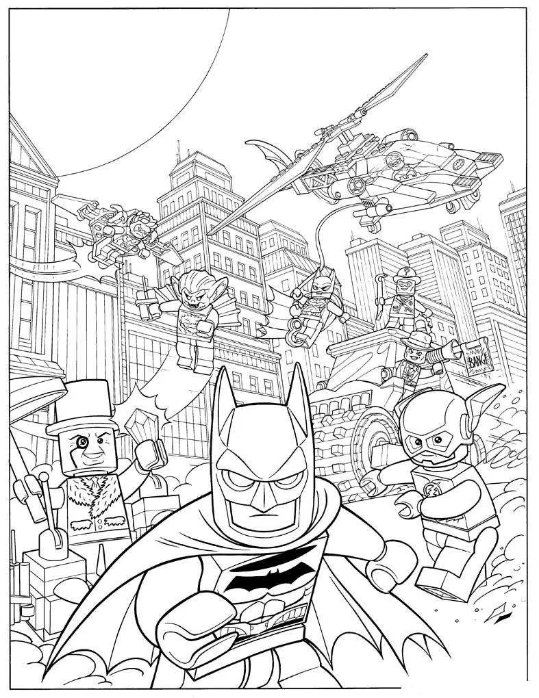 Desenhos de Batman Para Colorir 83