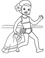 Pelota Playa Para Colorear 87