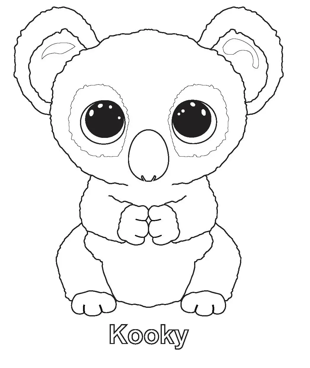 Beanie Boos Coloring Pages 18