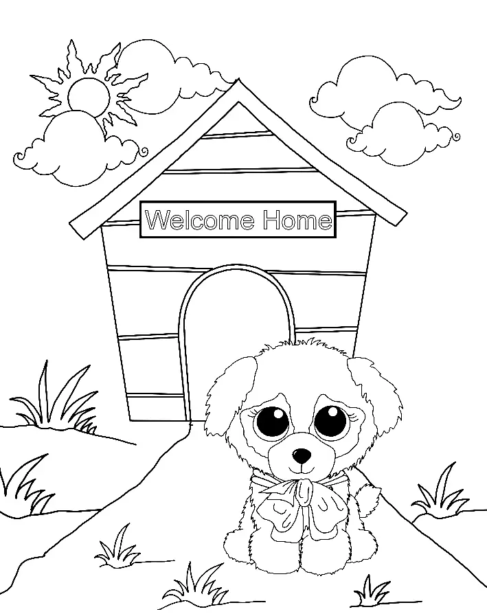 Beanie Boos Coloring Pages 22
