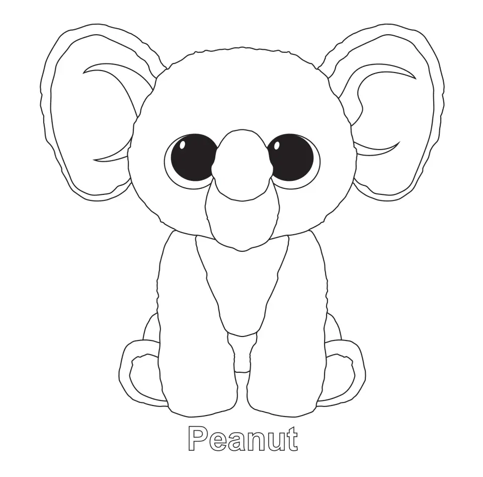 Beanie Boos Coloring Pages 32