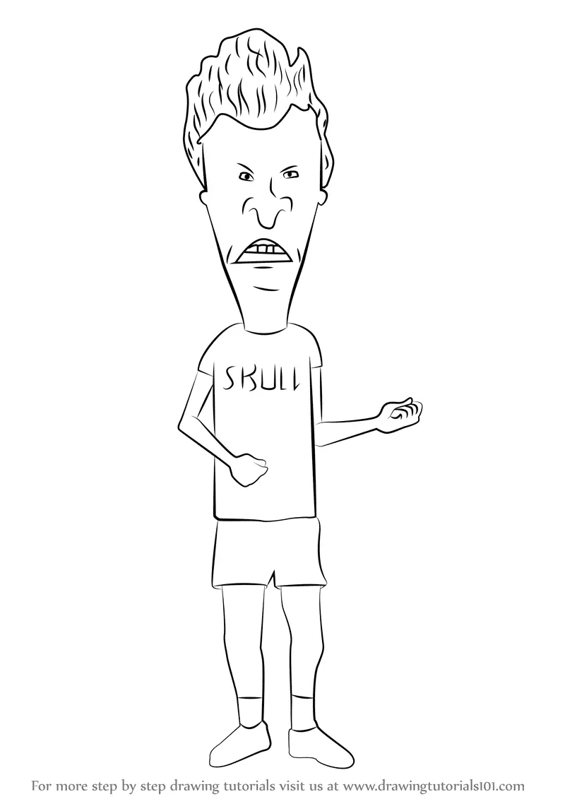 Beavis And Butt Head Hacen Las Del Universo Para Colorear 15