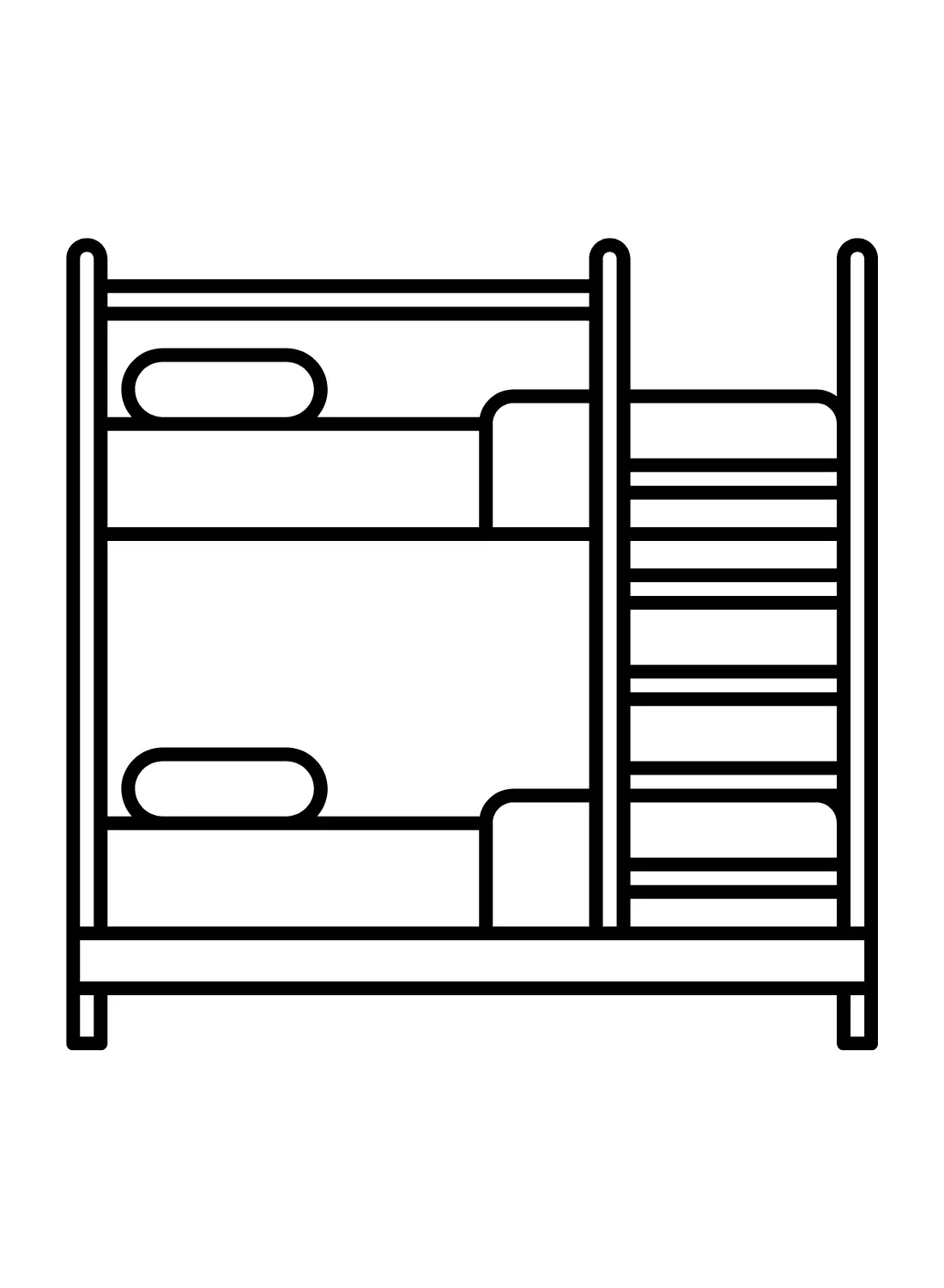 Bed Coloring Pages 16