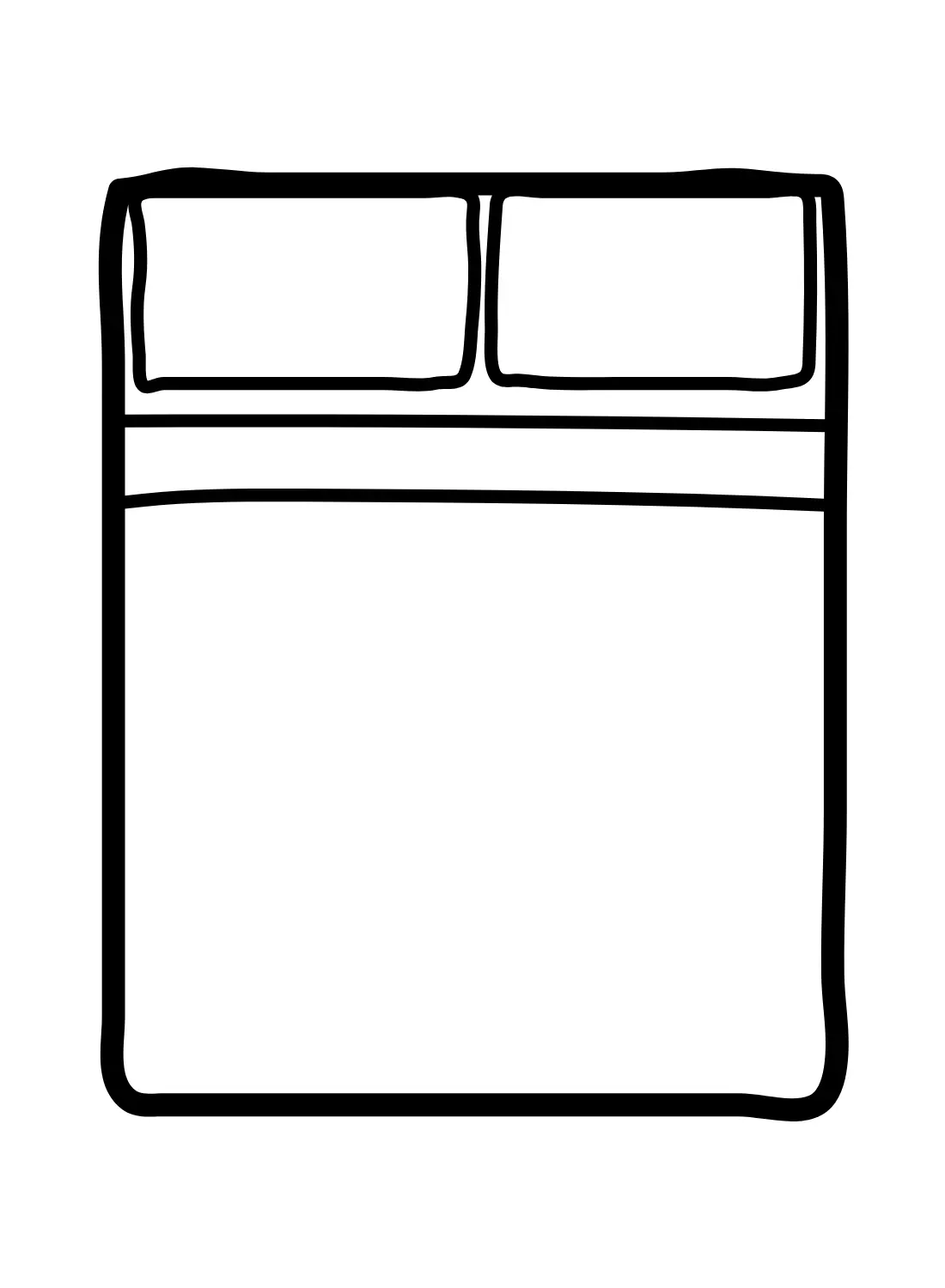 Bed Coloring Pages 18