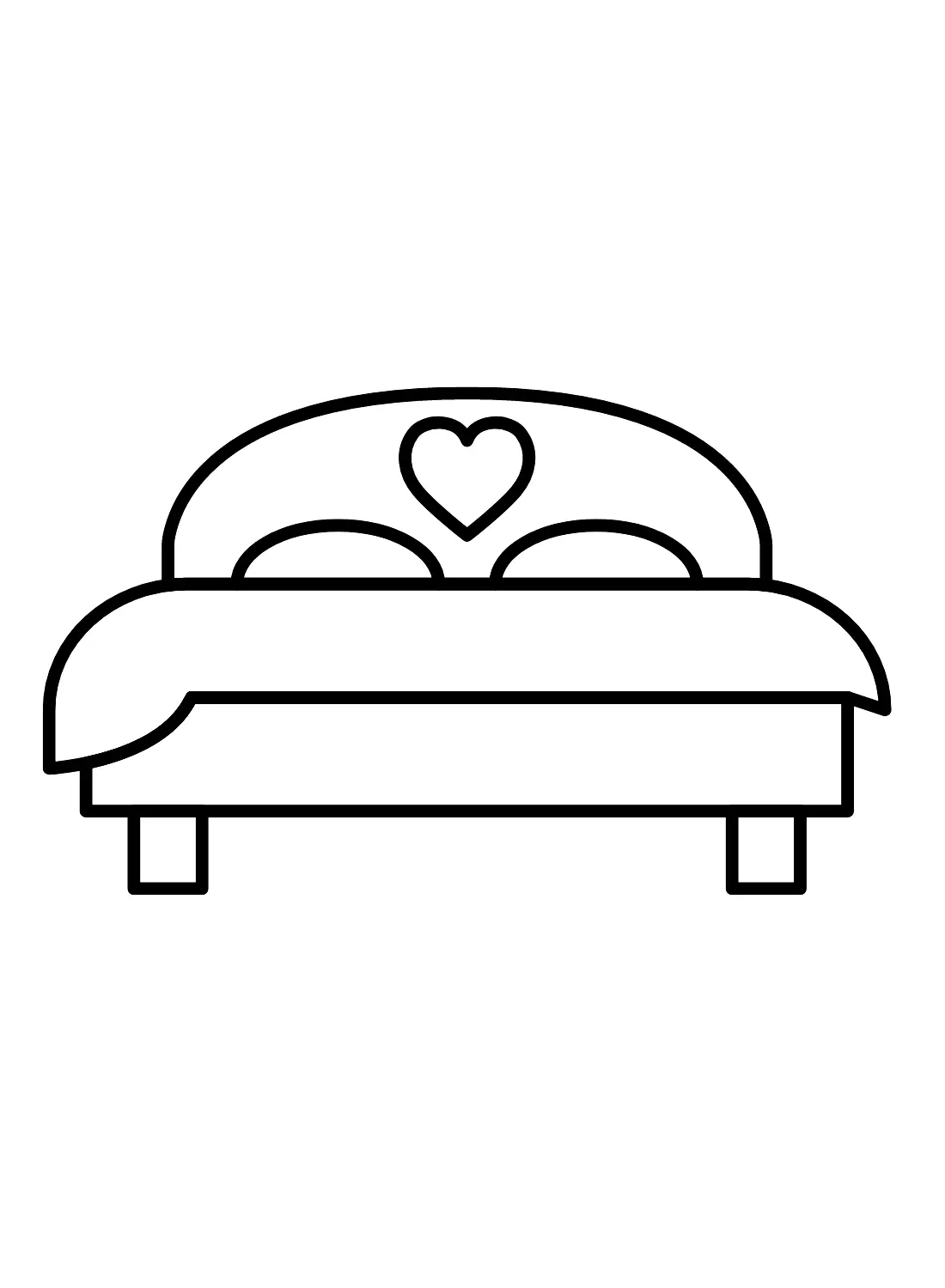 Bed Coloring Pages 25