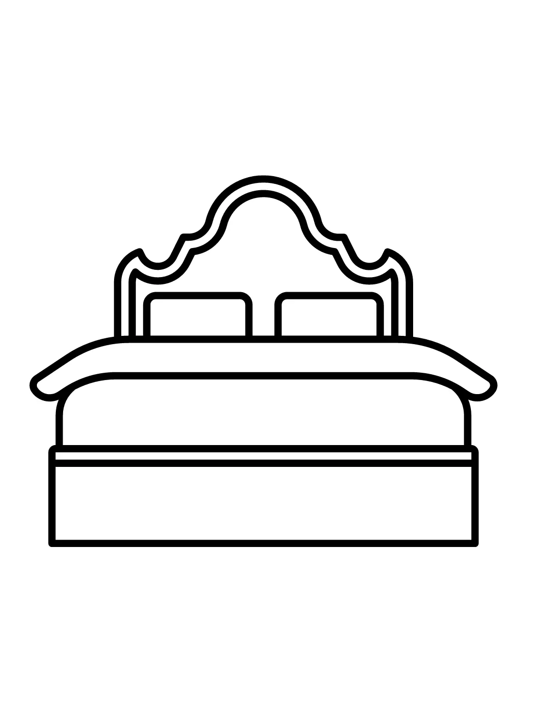 Bed Coloring Pages 27