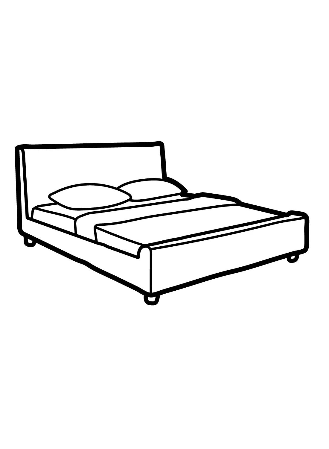 Bed Coloring Pages 29