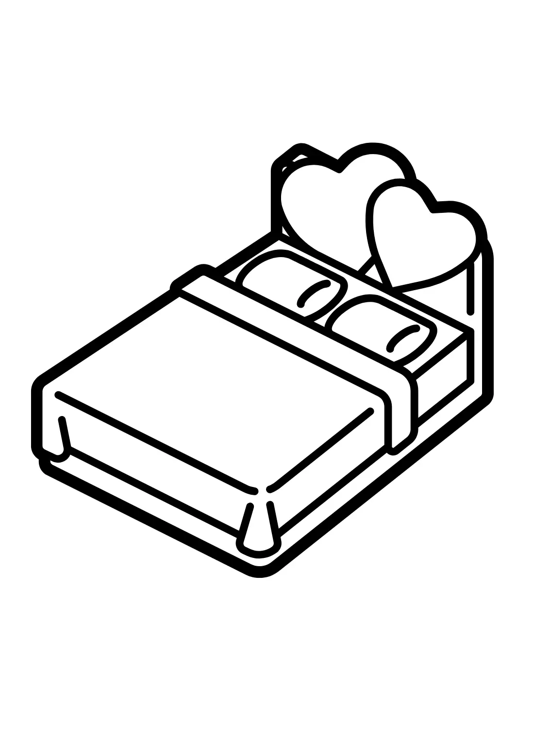 Bed Coloring Pages 31