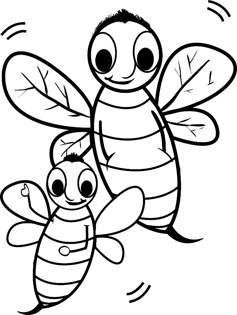 Bienen Ausmalbilder 21