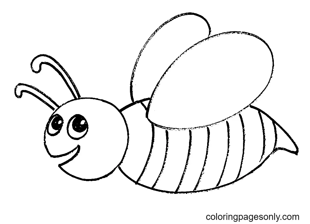 Bienen Ausmalbilder 7