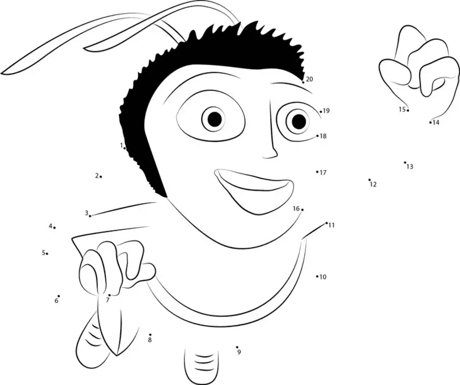 Bee Movie Coloring Pages 12