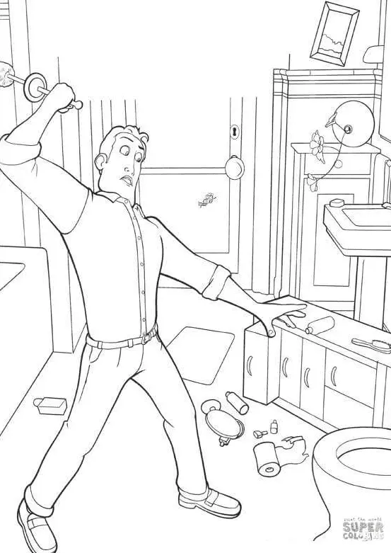 Bee Movie Coloring Pages 20