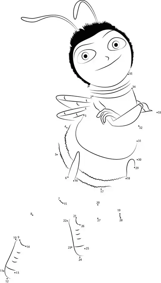 Bee Movie Coloring Pages 32