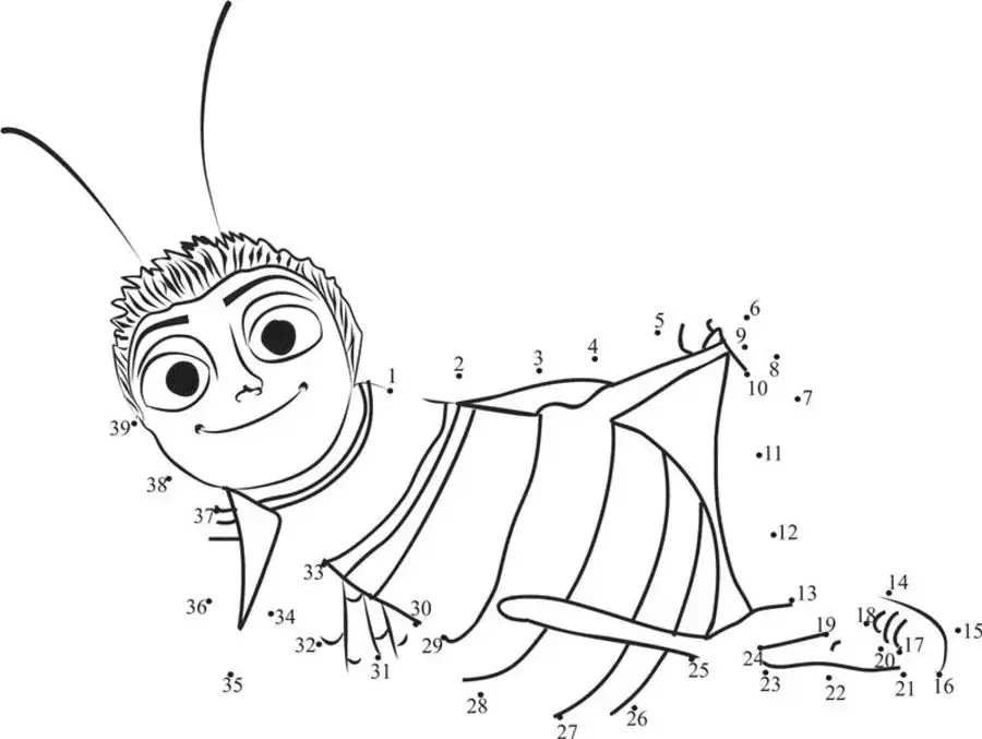 Bee Movie Coloring Pages 38