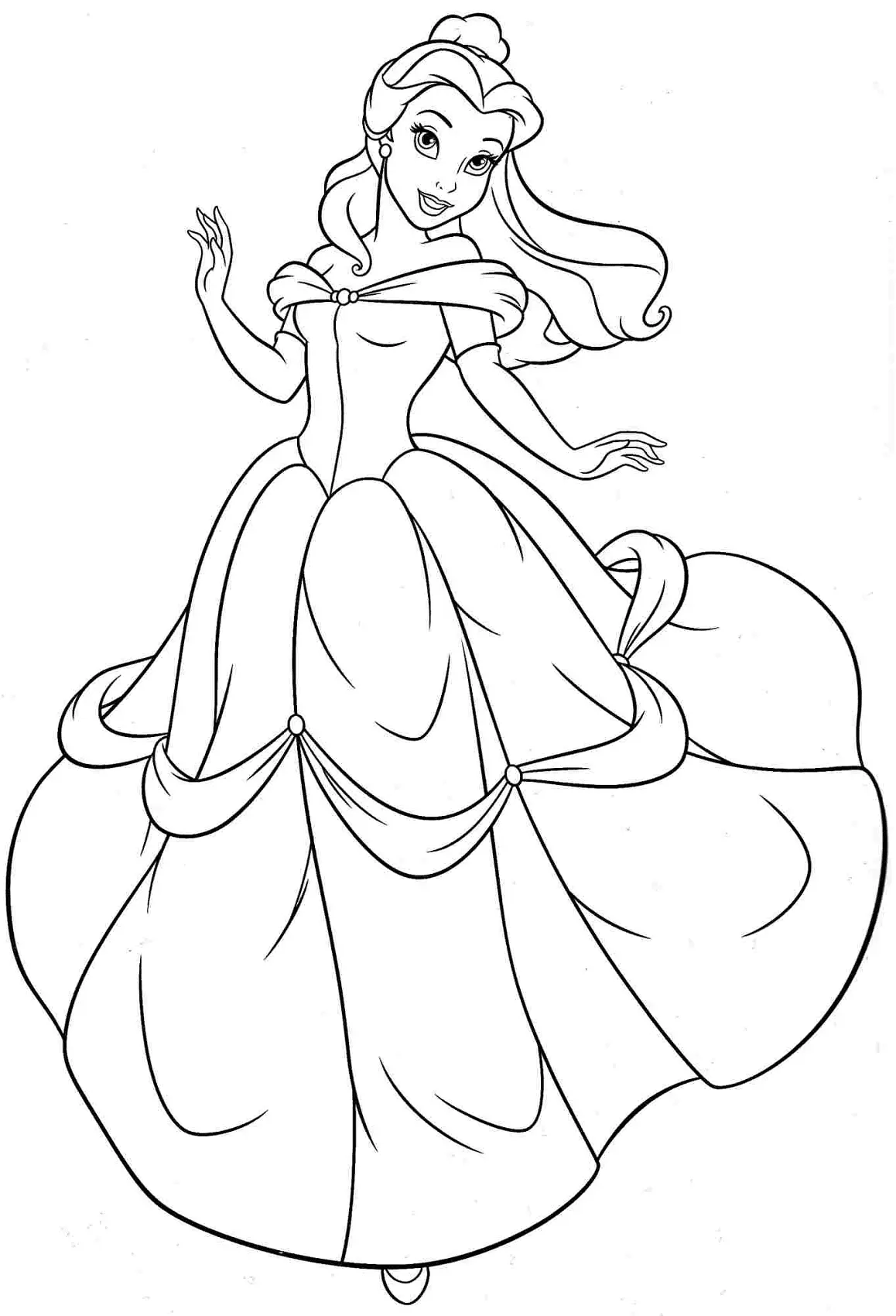 Belle Ausmalbilder 1